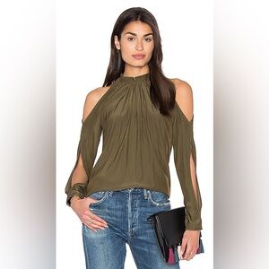 Ramy Brook Cold Shoulder Top